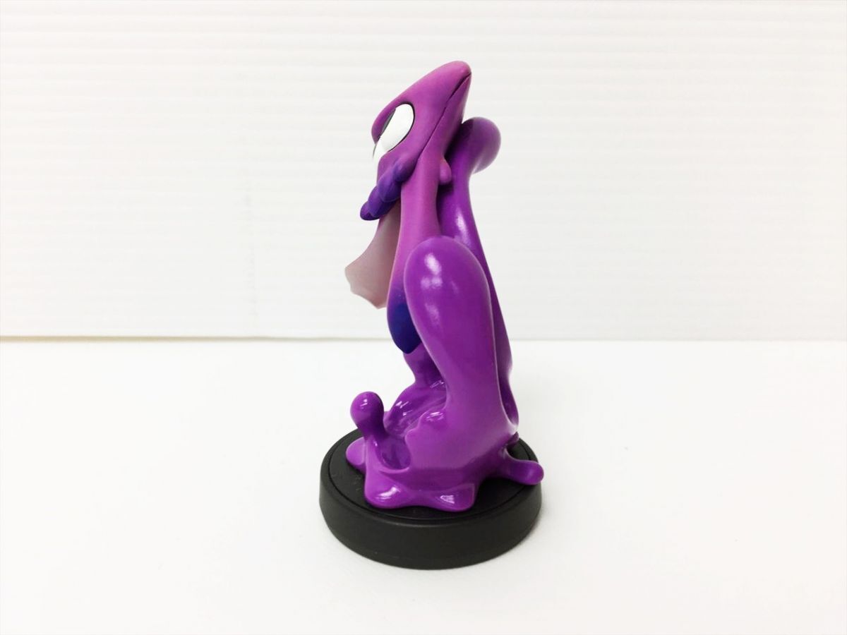 [1 jpy ] nintendo amiibo Amiibo s pra toe n squid neon purple NVL-001 figure operation verification settled J03-265rm/F3