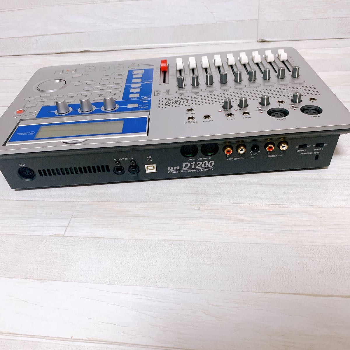 極美品】 KORG D1200 デジタルレコーディングスタジオ MTR 極美品】 KORG D1200 デジタルレコーディングスタジオ MTR