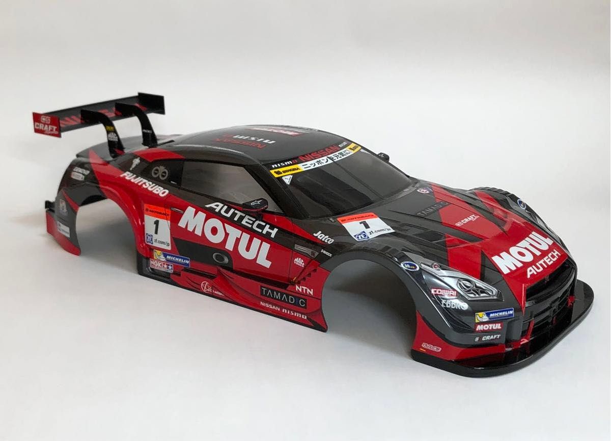 タミヤ MOTUL AUTECH GT-R ボディ 専用タイヤ&ホイール付き タミヤ MOTUL AUTECH GT-R ボディ 専用タイヤ&ホイール付き