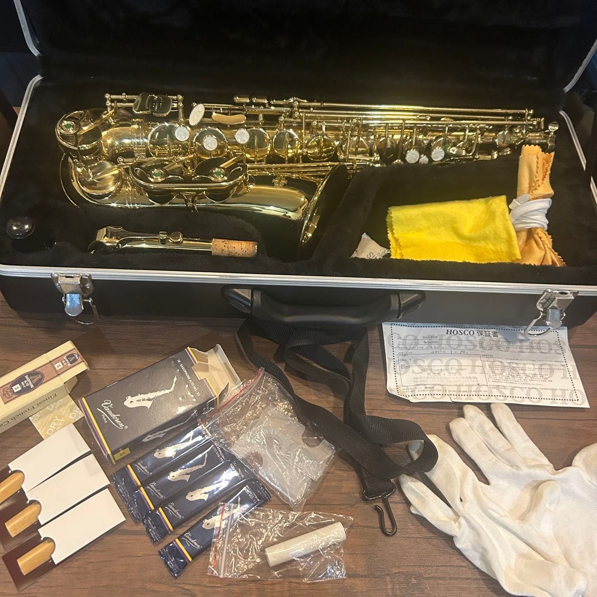 HOSCO SAS-NSP Selection アルトサックス 美品 完動品 HOSCO SAS-NSP Selection AltoSax アルトサックス 美品 完動品