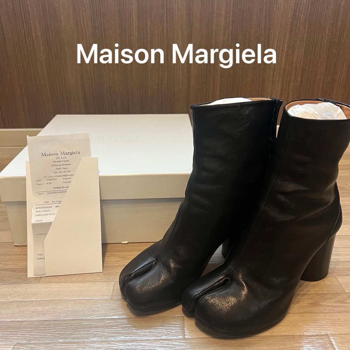 正規品 パリ購入 Maison Margiela メゾンマルジェラ 足袋ブーツ 正規品 パリ購入 Maison Margiela メゾンマルジェラ 足袋ブーツ