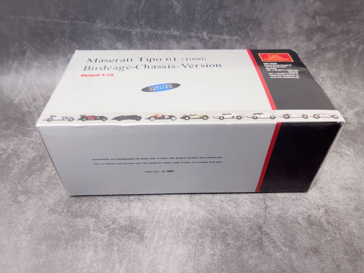 CMC 1/18 マセラティティーポ 61バードゲージ tipo 京商 CMC 1/18 マセラティティーポ 61バードゲージ tipo 京商