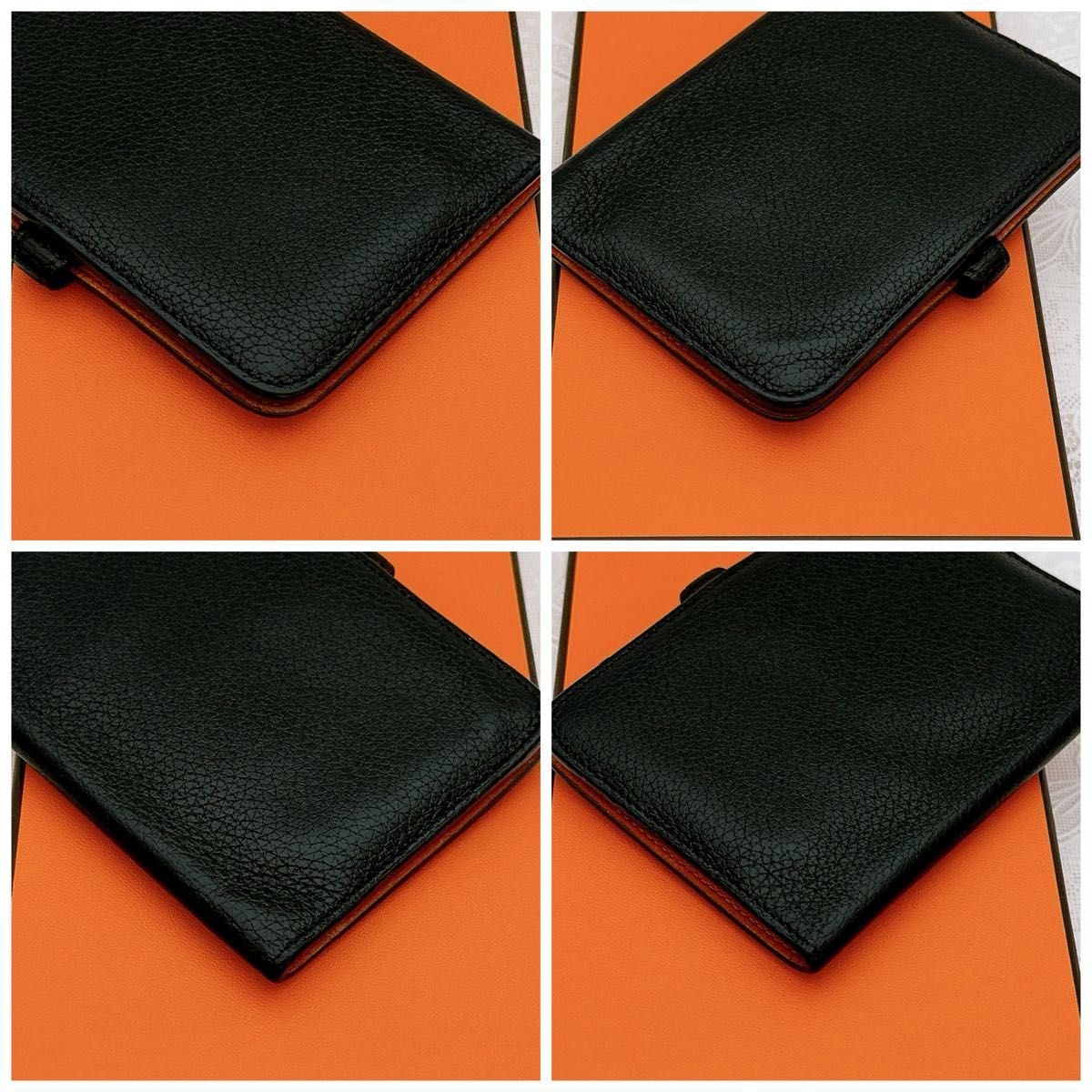 HERMES エルメス お財布 ドゴン コンパクト トゴ バイカラー HERMES エルメス お財布 ドゴン コンパクト トゴ バイカラー