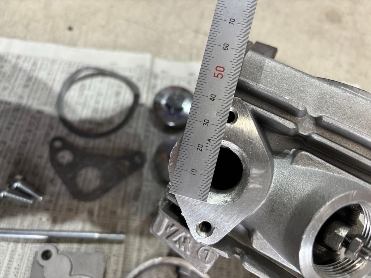 カブ90 CD90 85CC シリンダー & シリンダーヘッド 社外中古品 カブ90 CD90 85CC シリンダー & シリンダーヘッド 社外中古品