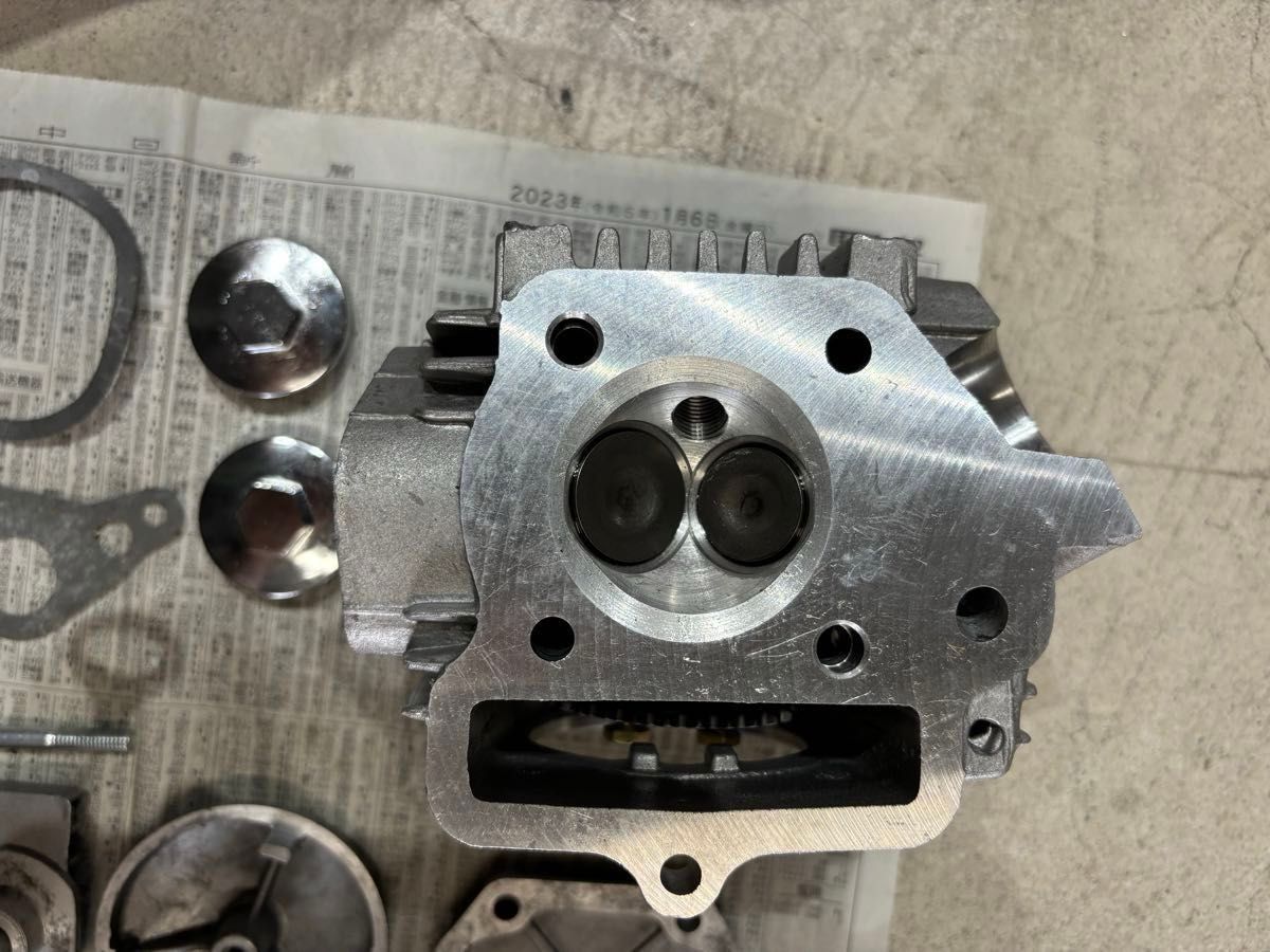 カブ90 CD90 85CC シリンダー & シリンダーヘッド 社外中古品 カブ90 CD90 85CC シリンダー & シリンダーヘッド 社外中古品