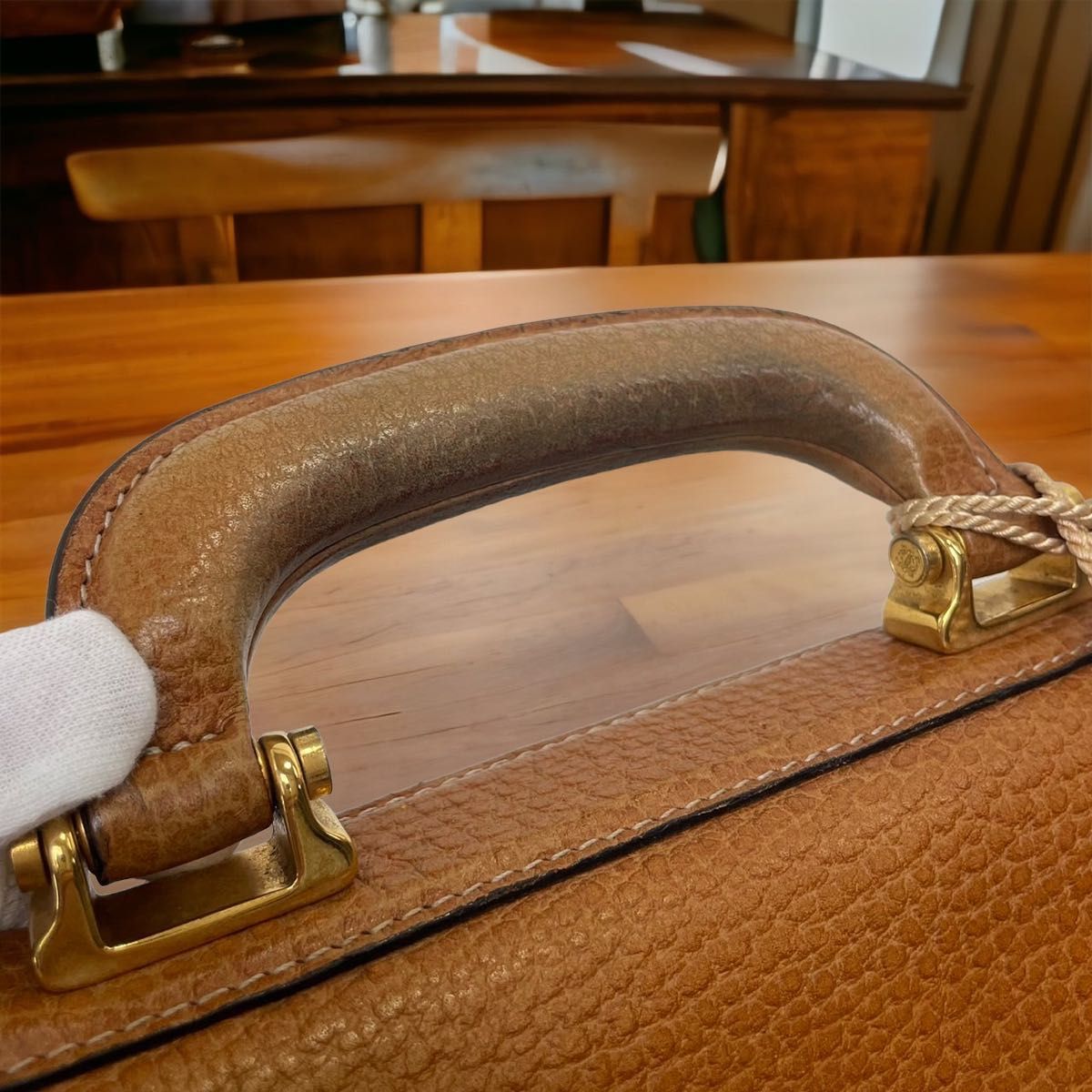 ロエベ ビジネスバッグ カーフスキン ベージュキャメル LOEWE ロエベ ビジネスバッグ カーフスキン ベージュキャメル LOEWE