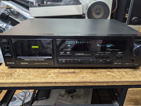 DENON 3ヘッド カセットデッキ DR-M8 ジャンク カセットデッキ DENON 3ヘッド カセットデッキ DR-M8 ジャンク カセットデッキ