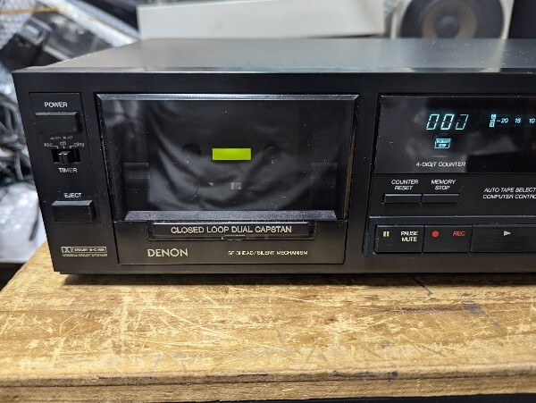 DENON 3ヘッド カセットデッキ DR-M8 ジャンク DENON 3ヘッド カセットデッキ DR-M8 ジャンク