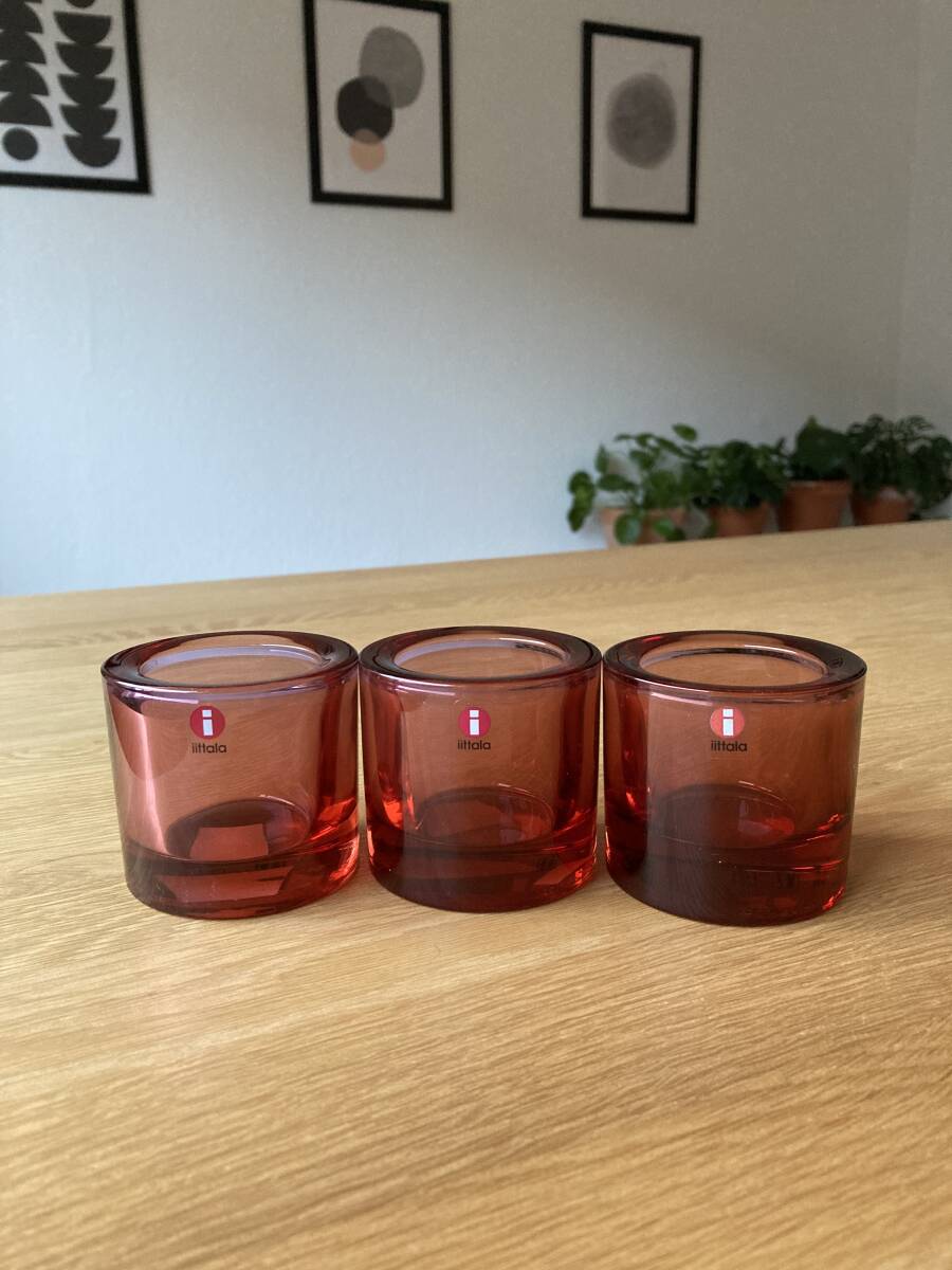 Iittala イッタラ kivi キヴィ レッドガーネット 廃盤色 北欧 Iittala イッタラ kivi キヴィ レッドガーネット 廃盤色 北欧