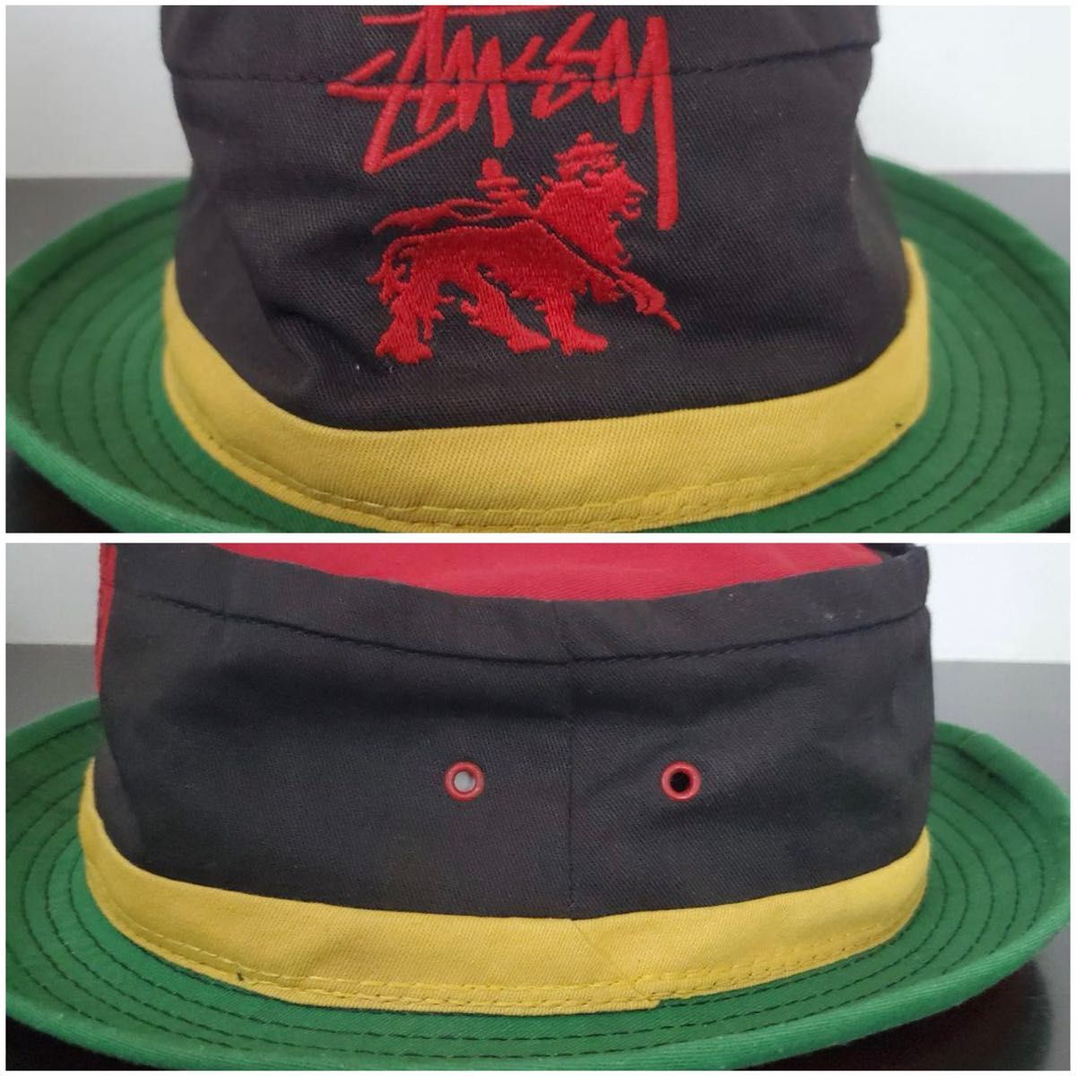 入手困難希少品】80s『 STUSSY 』USA製・ラスタハット・オールド 入手困難希少品】80s『 STUSSY 』USA製・ラスタハット・オールド