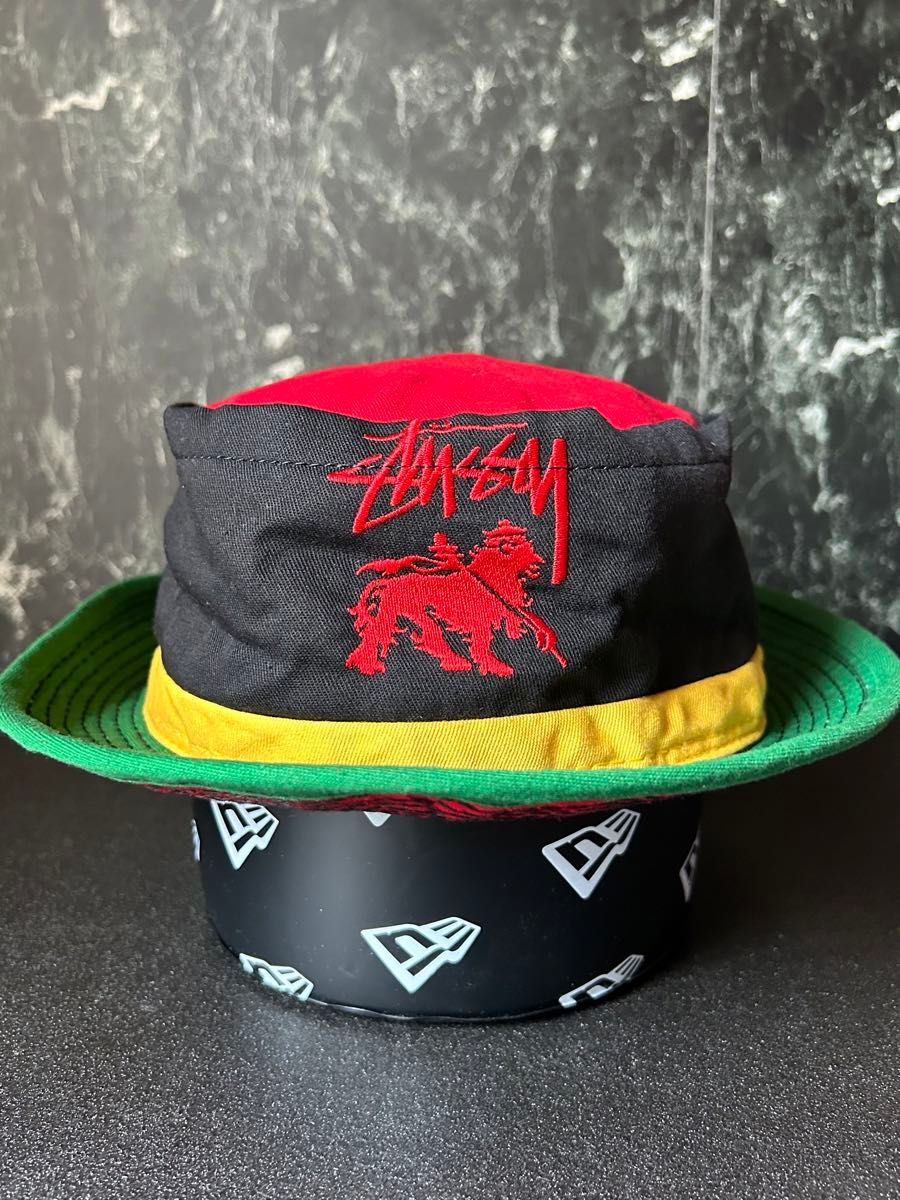 入手困難希少品】80s『 STUSSY 』USA製・ラスタハット・オールド 入手困難希少品】80s『 STUSSY 』USA製・ラスタハット・オールド