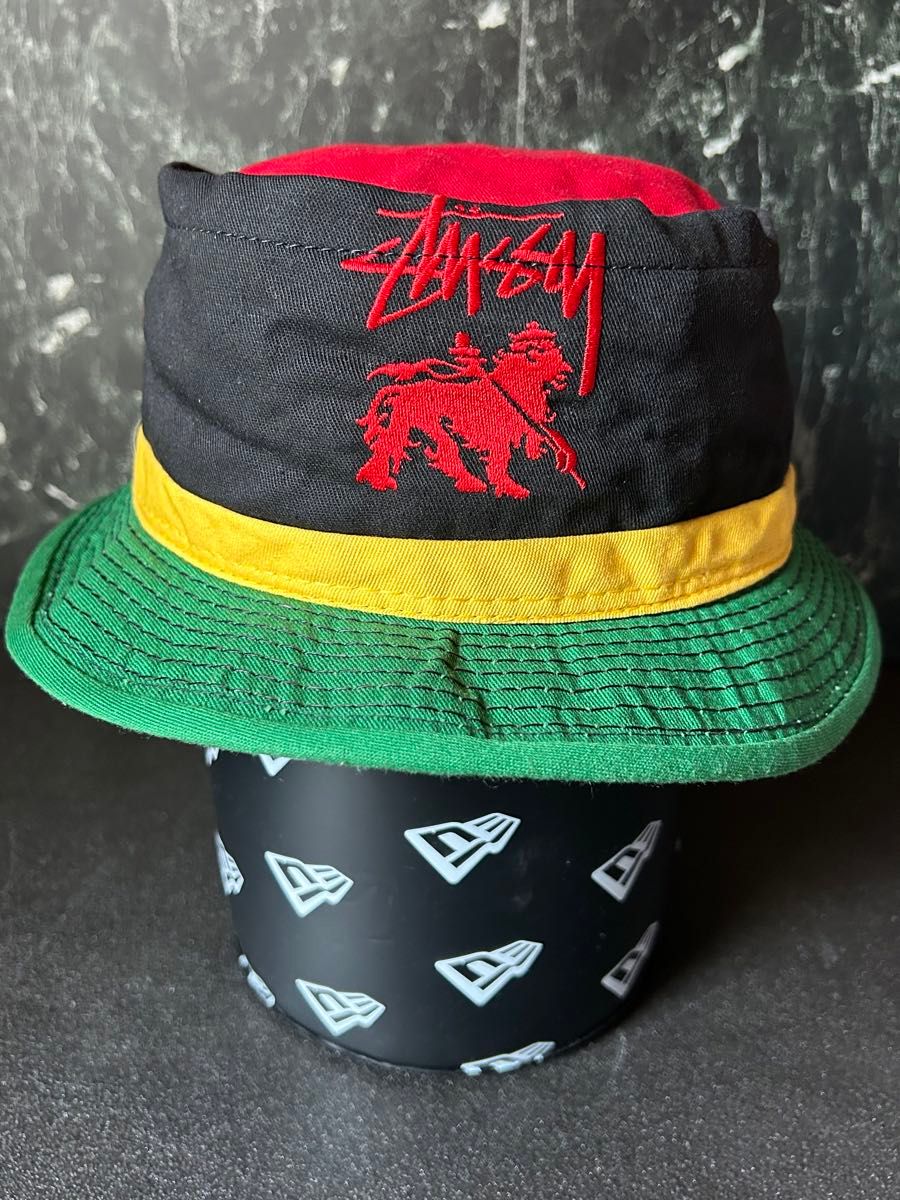 入手困難希少品】80s『 STUSSY 』USA製・ラスタハット・オールド 入手困難希少品】80s『 STUSSY 』USA製・ラスタハット・オールド