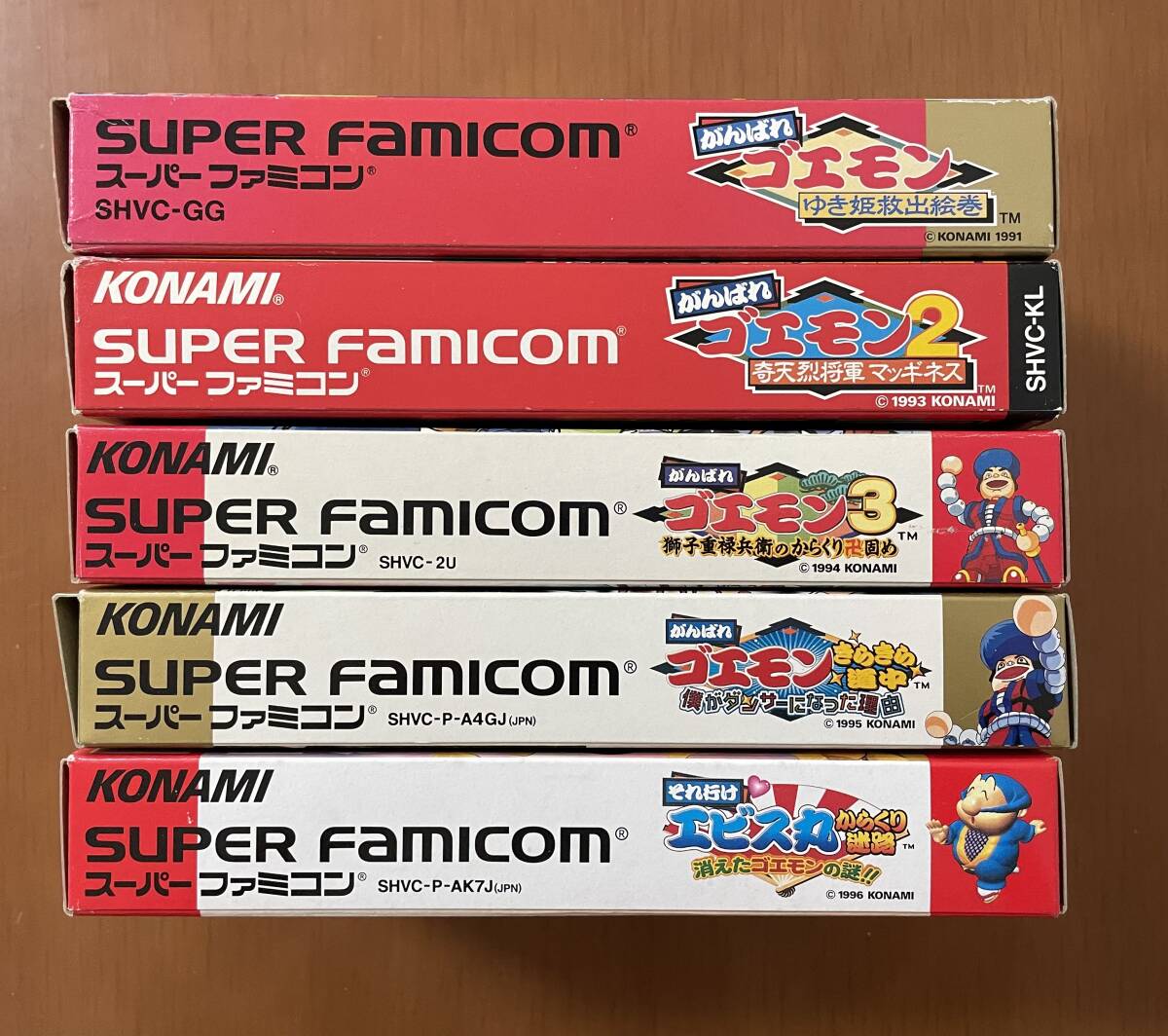 SFC がんばれゴエモン・それ行けエビス丸 箱説ハガキ付き KONAMI SFC がんばれゴエモン・それ行けエビス丸 箱説ハガキ付き KONAMI