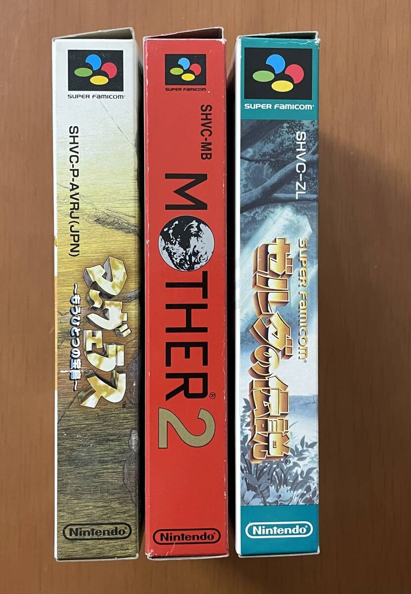 SFC 任天堂 ゼルダの伝説 神々のトライフォース・MOTHER2 ギーグ SFC 任天堂 ゼルダの伝説 神々のトライフォース・MOTHER2 ギーグ