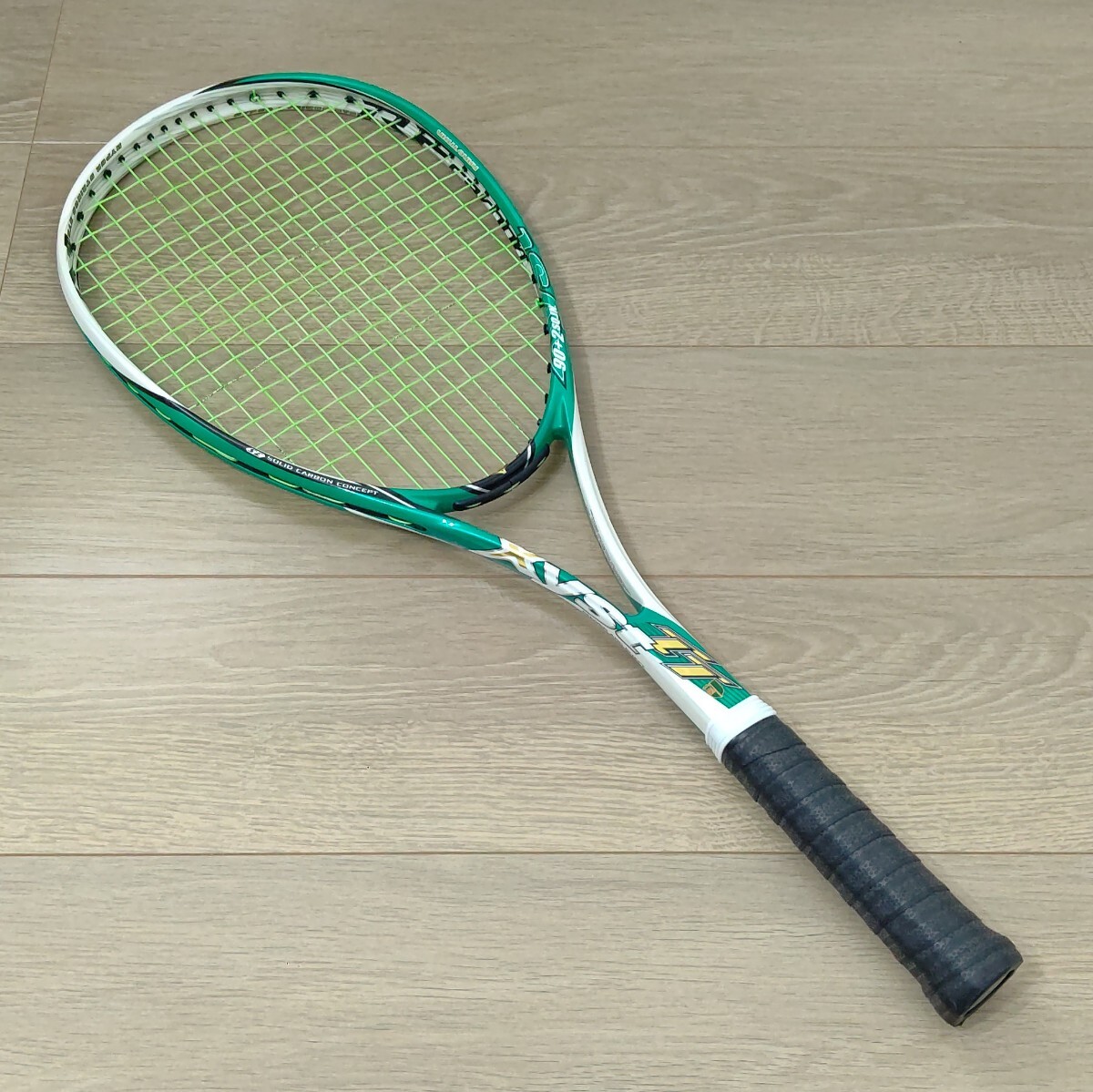MIZUNO ミズノ XYST TT ジスト 軟式 テニスラケット 2S 中古 MIZUNO ミズノ XYST TT ジスト 軟式 テニスラケット 2S 中古