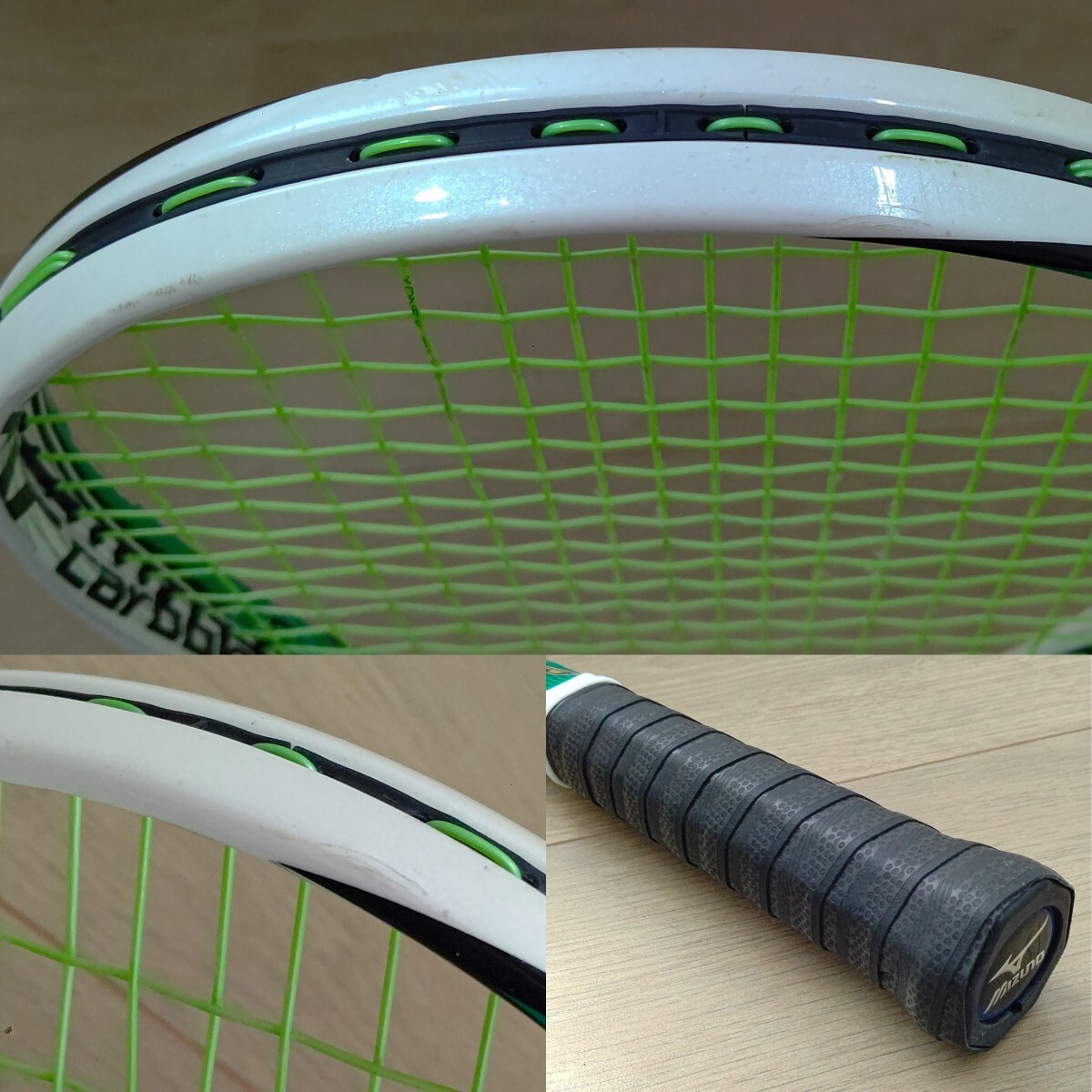 MIZUNO ミズノ XYST TT ジスト 軟式 テニスラケット 2S 中古 MIZUNO ミズノ XYST TT ジスト 軟式 テニスラケット 2S 中古