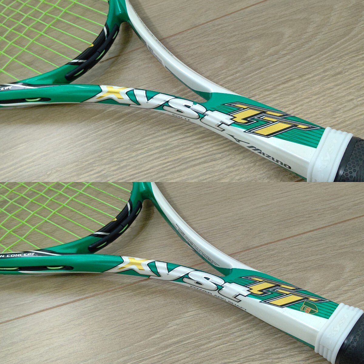 MIZUNO ミズノ XYST TT ジスト 軟式 テニスラケット 2S 中古 MIZUNO ミズノ XYST TT ジスト 軟式 テニスラケット 2S 中古