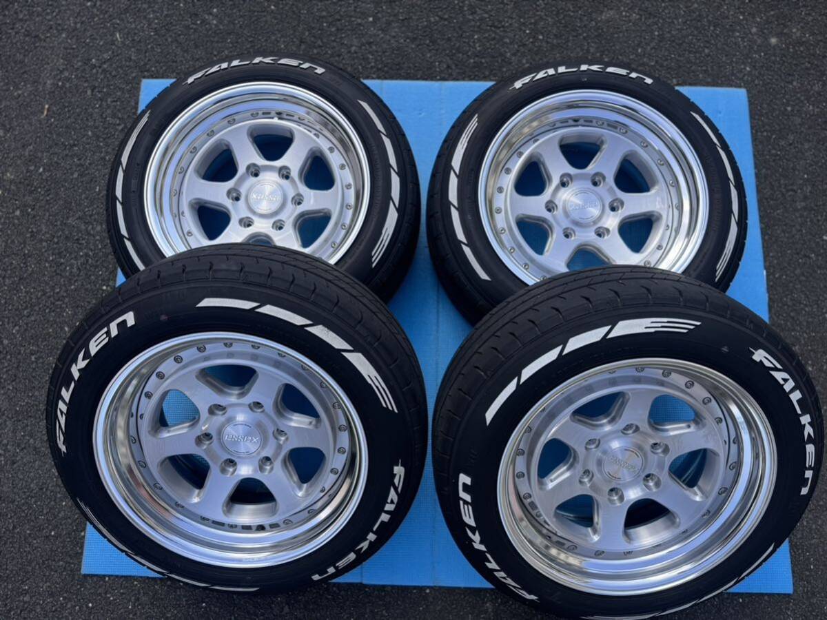 ハイエース ESSEX EL 17インチ 8.5J +22 ブラッシュド FALKEN ハイエース ESSEX EL 17インチ 8.5J +22 ブラッシュド FALKEN