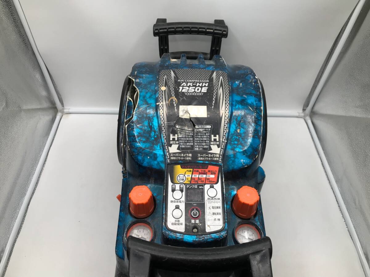 【ジャンク品】☆MAX/マックス 高圧エアコンプレッサ AK-HH1250E [ITFCQI02FT2O]_画像3