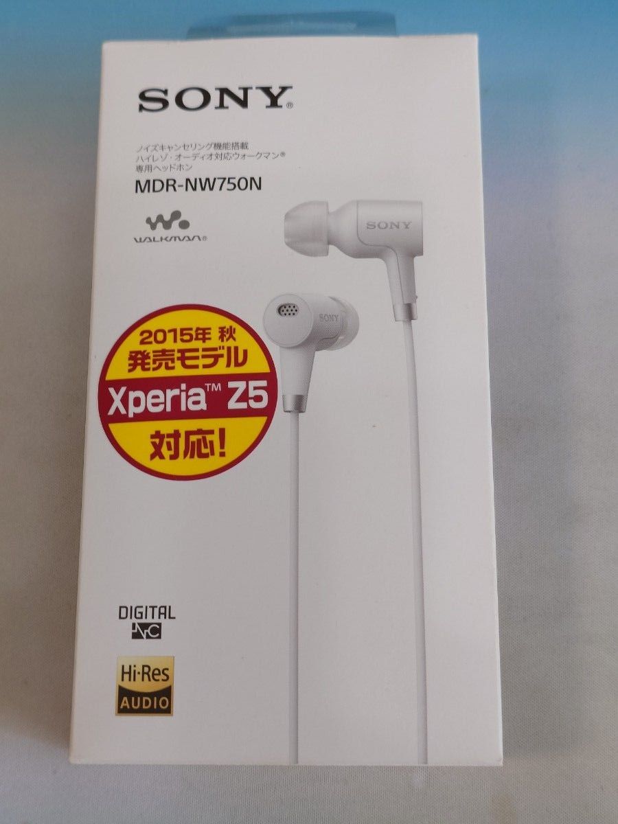 SONY】ソニー製イヤホン MDR−NW750N ホワイト ノイズキャンセ SONY】ソニー製イヤホン MDR−NW750N ホワイト ノイズキャンセ