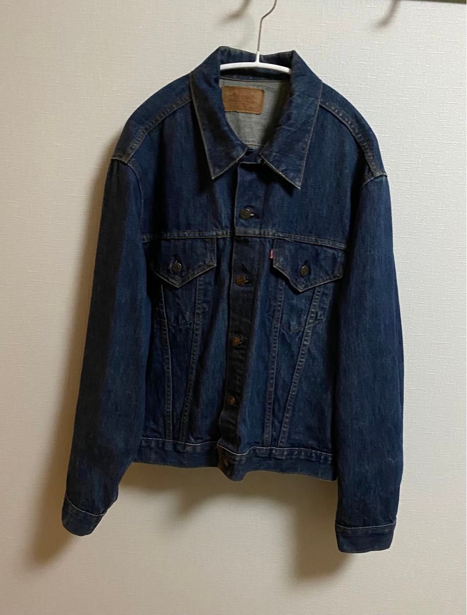 ビッグ48サイズ 70505 リーバイス デニムジャケット USA製 ビッグ48サイズ 70505 リーバイス デニムジャケット USA製