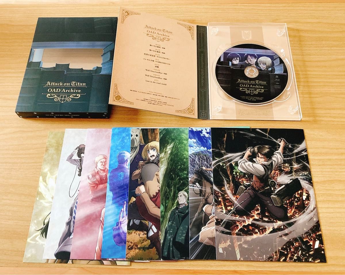 進撃の巨人】OAD Archive Blu-ray アーカイブブルーレイ 帯付き 進撃の巨人】OAD Archive Blu-ray アーカイブブルーレイ 帯付き