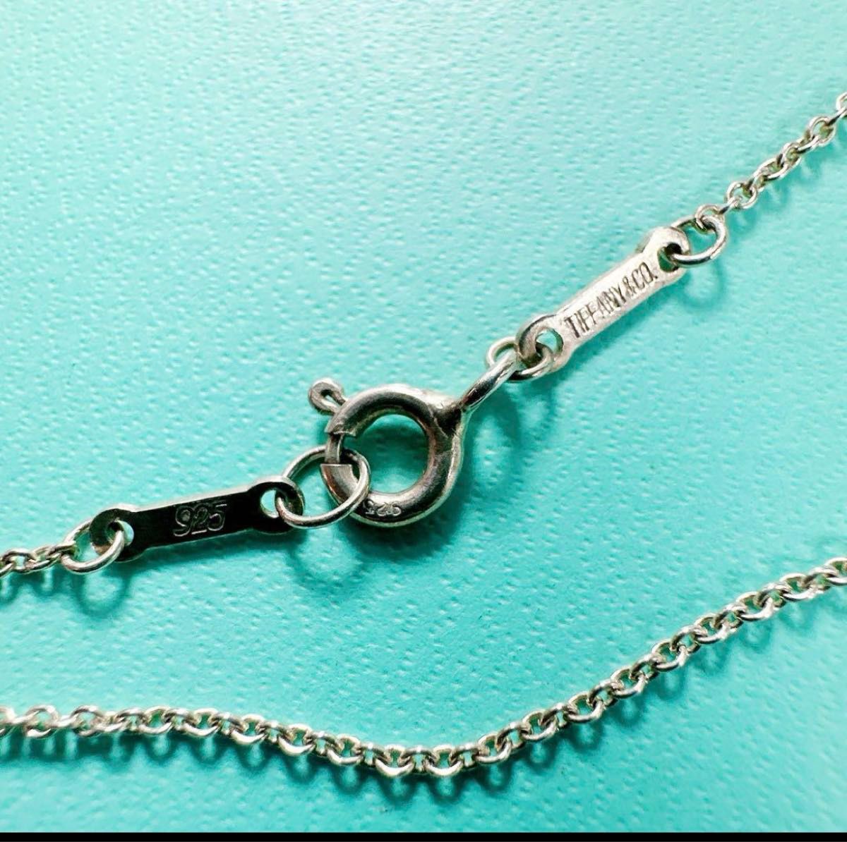 TIFFANY&Co ティファニー ネックレス チェーンのみ 42cm 純正 銀 TIFFANY&Co ティファニー ネックレス チェーンのみ 42cm 純正 銀