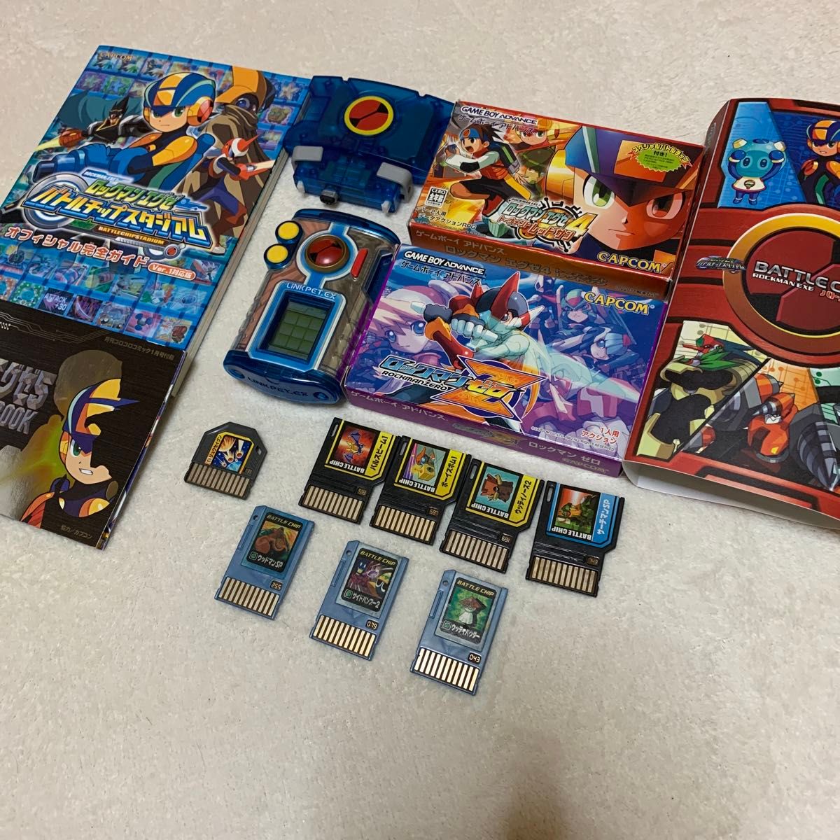 ロックマン エグゼ リンクペットEX バトルチップ ファイルブック ロックマン エグゼ リンクペットEX バトルチップ ファイルブック
