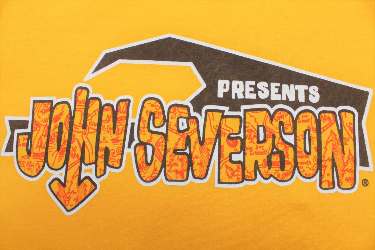 YTS77東洋XSジョンセバーソン 半袖TシャツUSA製John SeversonサンサーフSUN SURF地図 波 ビッグウェーブ_画像4