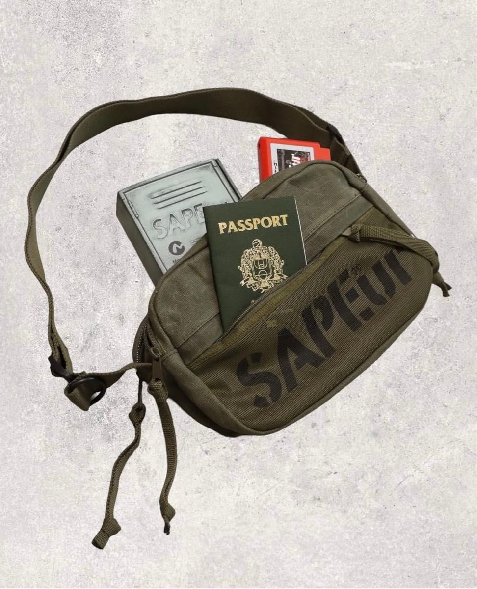 サプール SAPEur UTILITY SERIES TYPE-3 ショルダーバッグ サプール SAPEur UTILITY SERIES TYPE-3 ショルダーバッグ