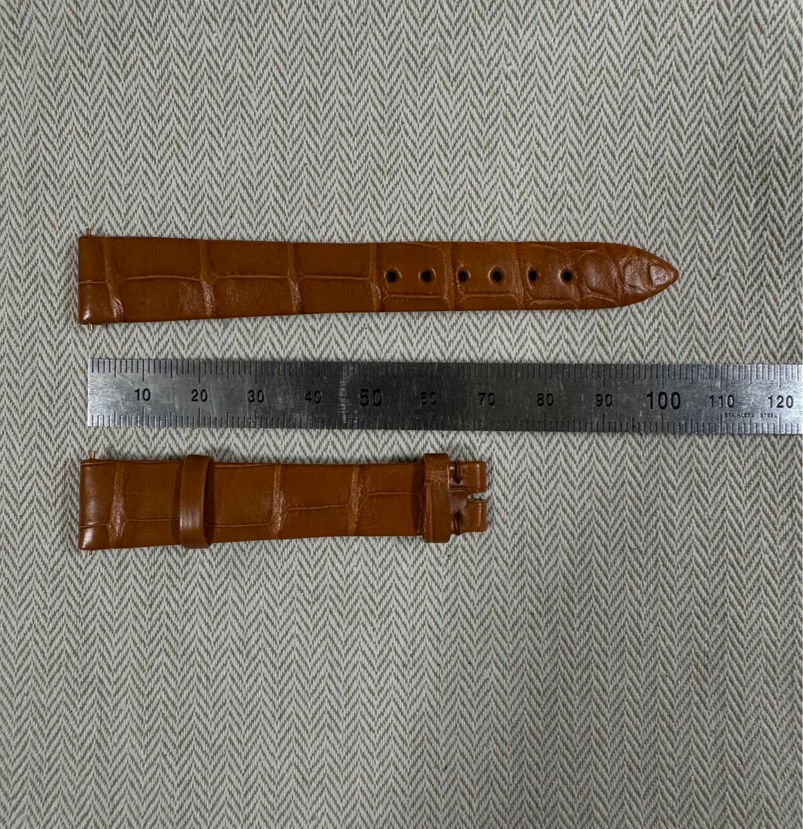 ブランパン 純正 時計ベルト 新品未使用品 アリゲーター バネ棒 ブランパン 純正 時計ベルト 新品未使用品 アリゲーター バネ棒