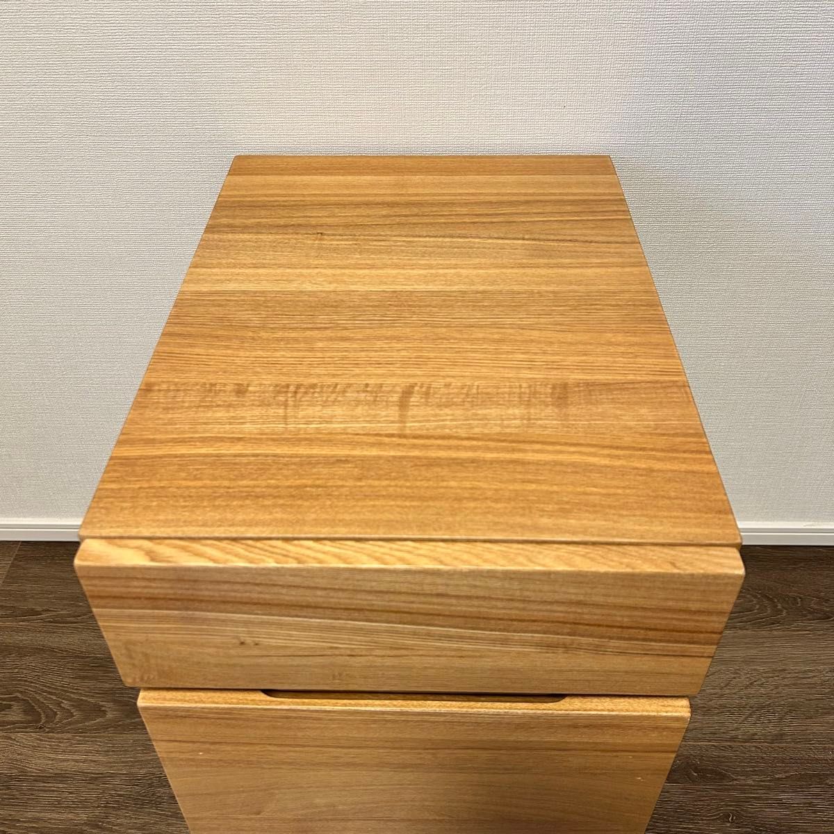 無印良品 (MUJI) キャスター付きキャビネット デスク 無印良品 (MUJI) キャスター付きキャビネット デスク
