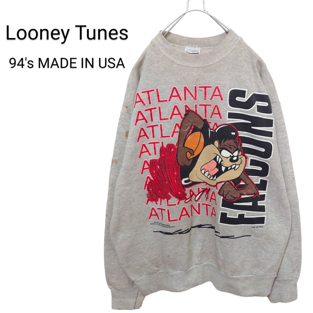 【Looney Tunes】90's スウェット タズマニアンデビルA-2070