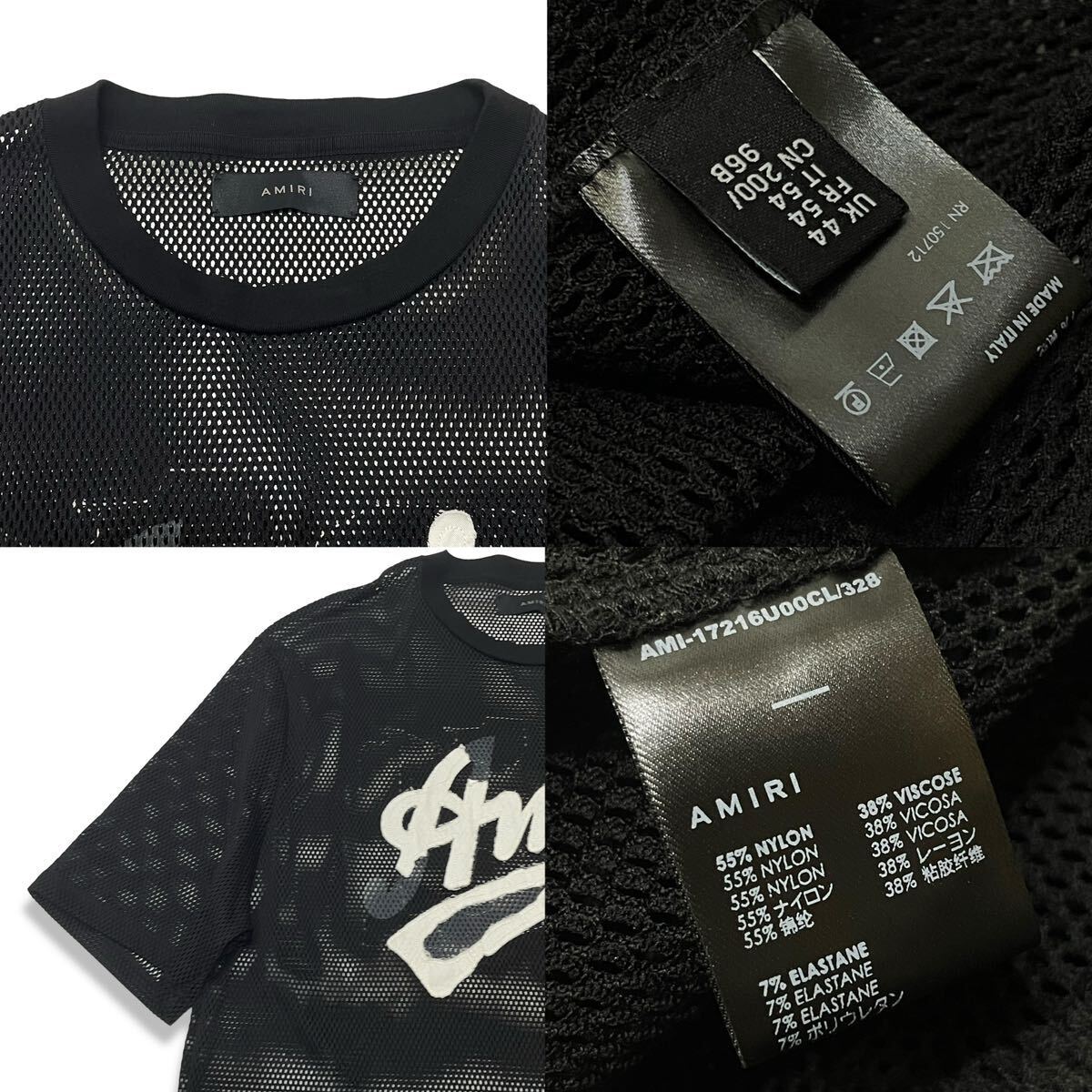 Yahoo!オークション - 正規品 AMIRI アミリ Mesh S/S LOGO T Yahoo!オークション - 正規品 AMIRI アミリ Mesh S/S LOGO T