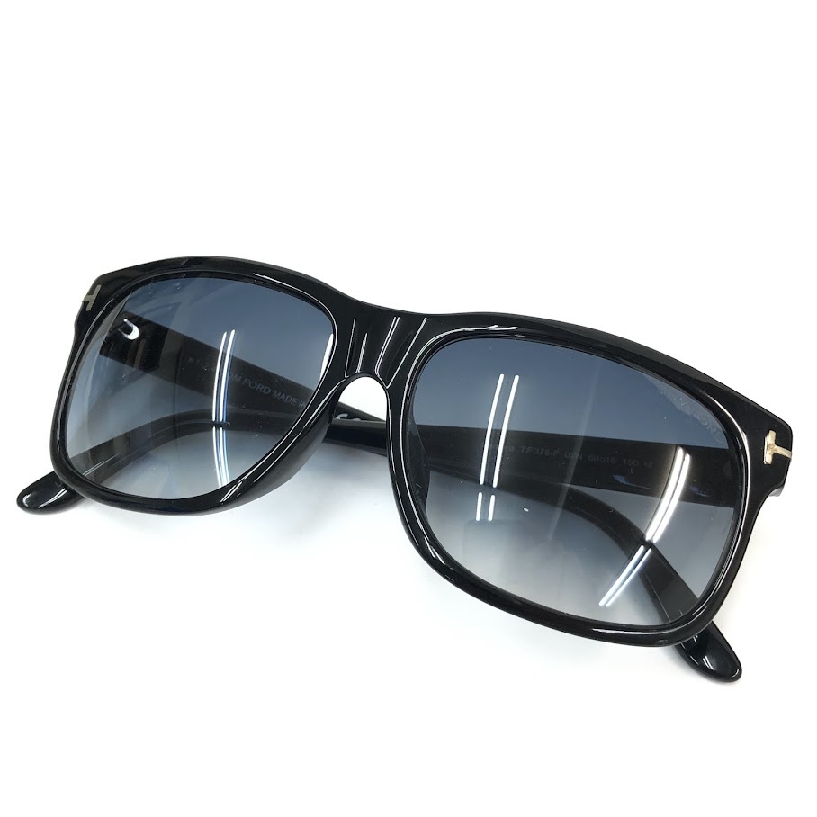 [ITRSG5E3AMBY]TOM FORD Tom Ford sunglasses we Lynn ton black blue gradation TF376-F