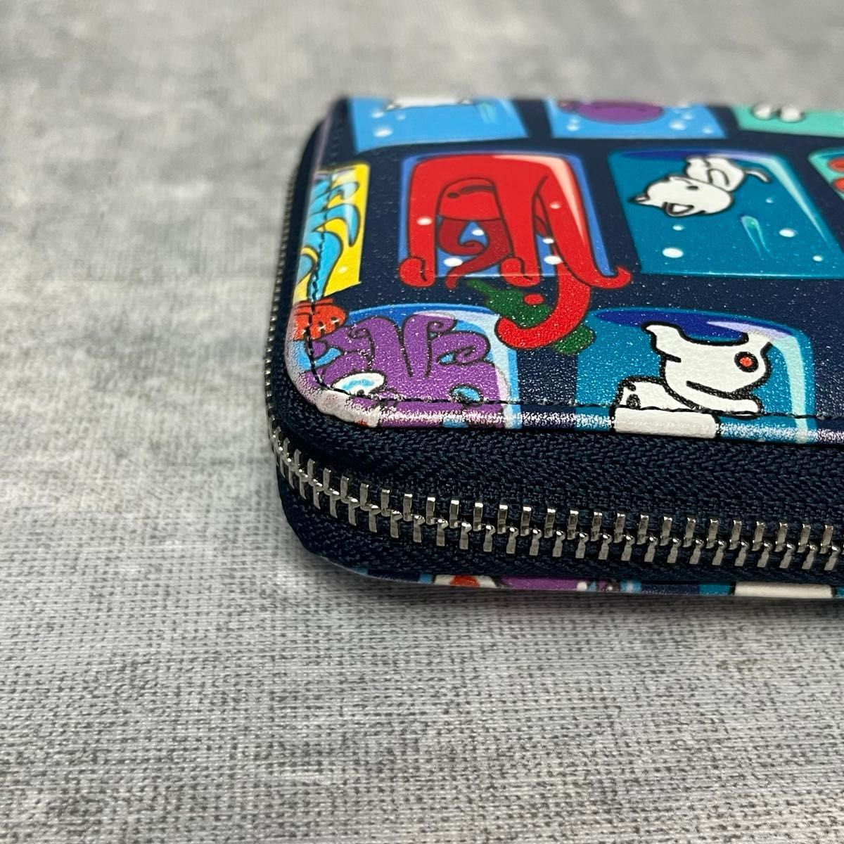 CUNE キューン マダコプリントロングウォレット 長財布 ロング CUNE キューン マダコプリントロングウォレット 長財布 ロング