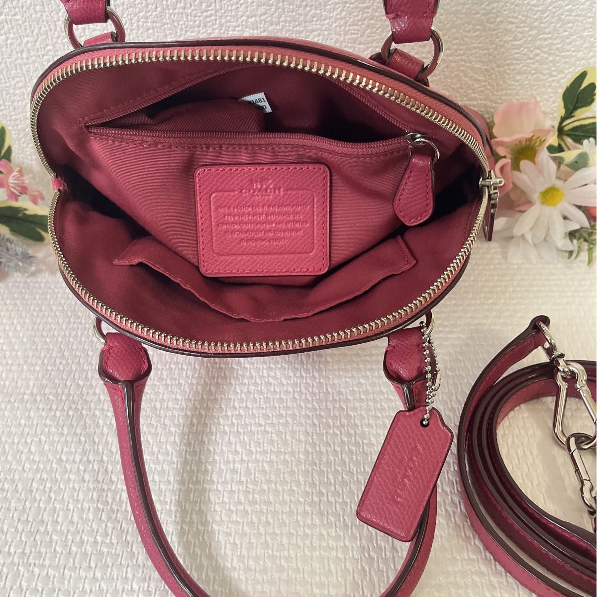 極美品】COACH コーチ ショルダーバッグ 2way ハンドバッグ 斜め 極美品】COACH コーチ ショルダーバッグ 2way ハンドバッグ 斜め