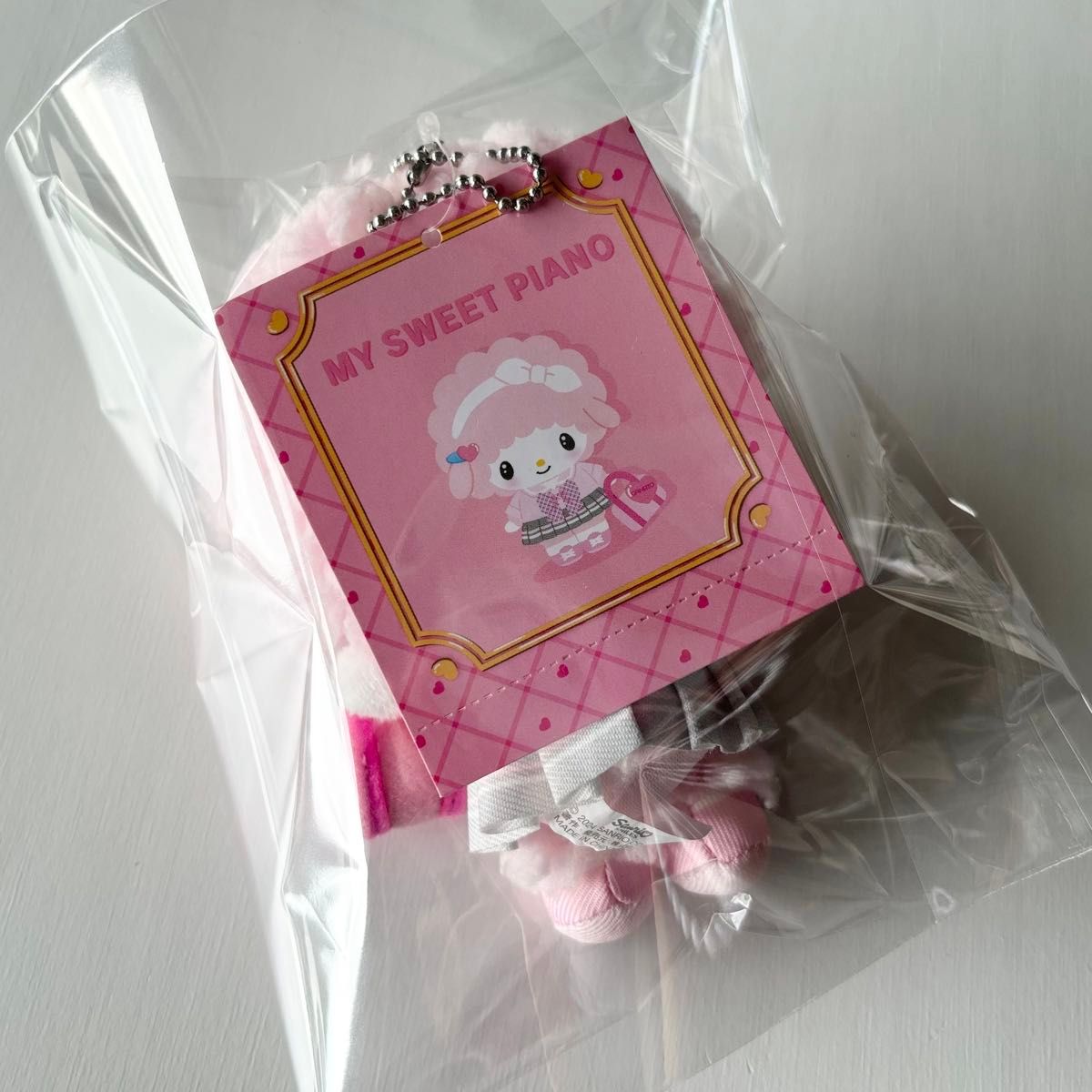 ピアノちゃん マスコットホルダー #サンリオ学園きらめき部 マイ ピアノちゃん マスコットホルダー #サンリオ学園きらめき部 マイ