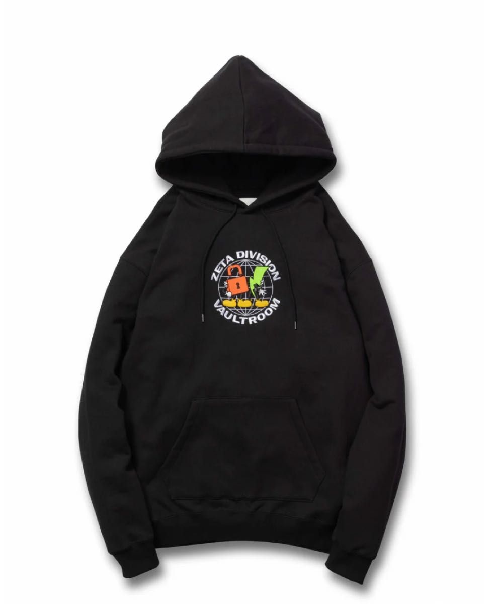 vaultroom 兎田ぺこら VR × PEKORA HOODIE パーカー BLK vaultroom 兎田ぺこら VR × PEKORA HOODIE パーカー BLK