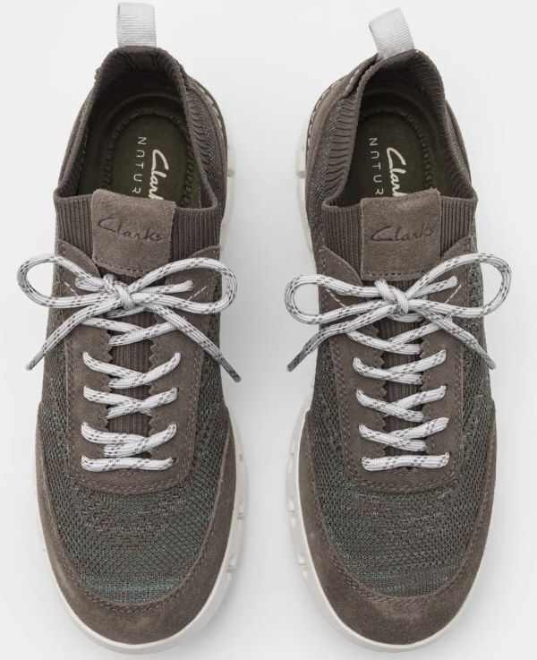送料無料 Clarks スニーカー レザー ローファー ビジネス 送料無料 Clarks 27cm スニーカー ローファー ダークグレー