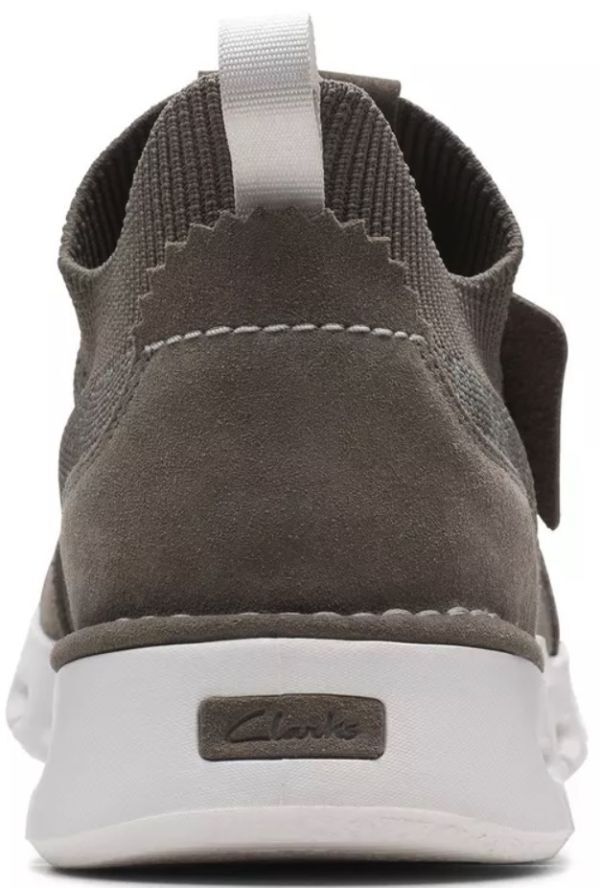 送料無料 Clarks スニーカー レザー ローファー ビジネス 送料無料 Clarks 27cm スニーカー ローファー ダークグレー