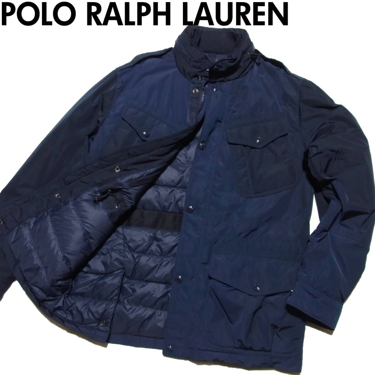 現行タグ POLO RALPH LAUREN ポロ ラルフローレン M-65 ダウン 現行タグ POLO RALPH LAUREN ポロ ラルフローレン M-65 ダウン