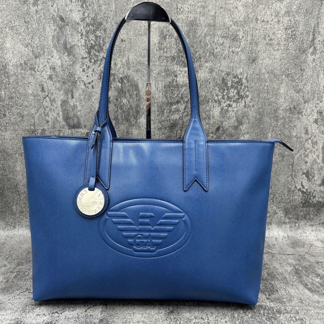 極美品】EMPORIO ARMANI エンポリオアルマーニ トートバッグ 極美品】EMPORIO ARMANI エンポリオアルマーニ トートバッグ