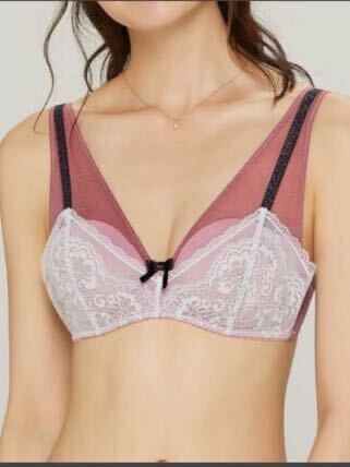 新品　アモスタイル ホリデーコレクション　エフォートレス　ブラ&履き込み深めショーツセット　B70M_画像9