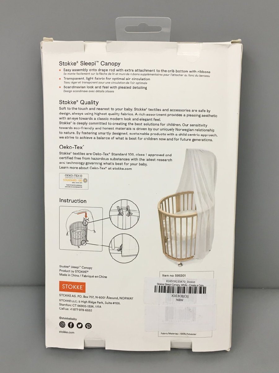  -stroke keSTOKKE crib for dore-ps Lee pi-599301 unopened 2407LR054