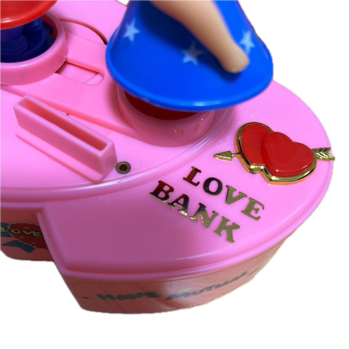 昭和レトロ 動作品 ラブバンク 貯金箱 レトロポップ ラブバンク ハート 貯金箱 レトロ|Yahoo!フリマ(旧PayPayフリマ)