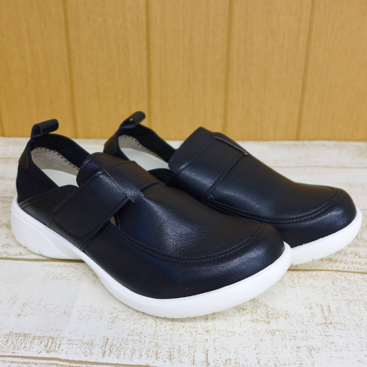  new goods free shipping ligetaRe:getA size S R324 BLK×WHT black × white 2way one belt casual shoes lady's *