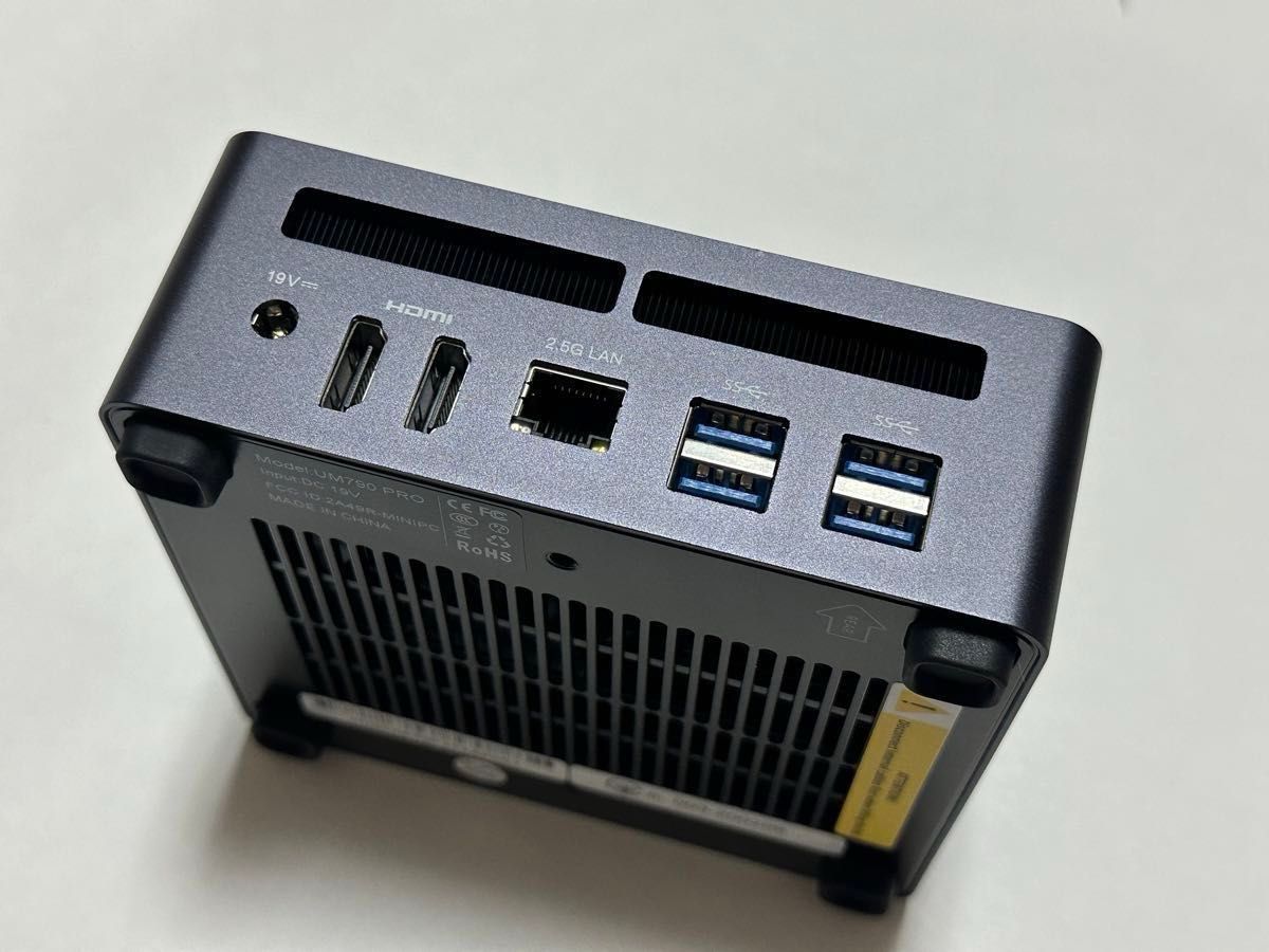 レア【超美品】MINISFORUM UM790Pro RAM 32GB 512GB ミニPC AMD レア【超美品】MINISFORUM UM790Pro RAM 32GB 512GB ミニPC AMD