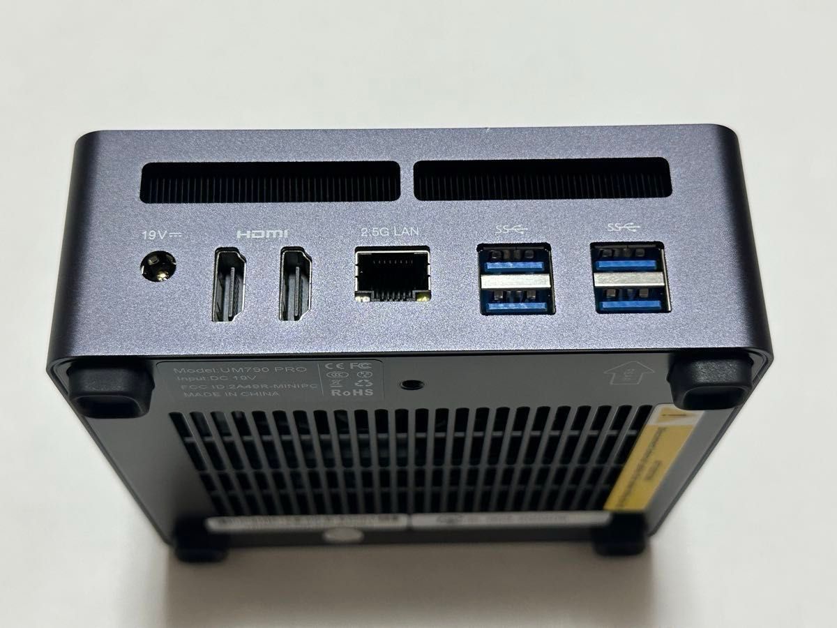 レア【超美品】MINISFORUM UM790Pro RAM 32GB 512GB ミニPC AMD レア【超美品】MINISFORUM UM790Pro RAM 32GB 512GB ミニPC AMD