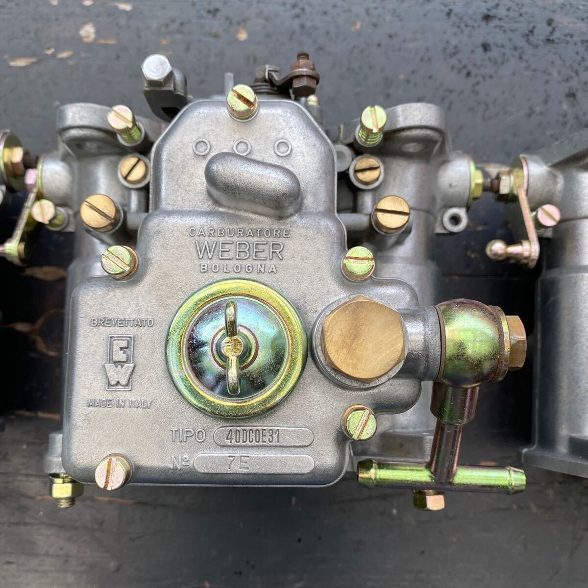 ウェーバーキャブレター DCOE40 151 スペイン製 ウェーバー 40 DCOE151 2基 スペイン製 ジャンク品 ☆WEBER